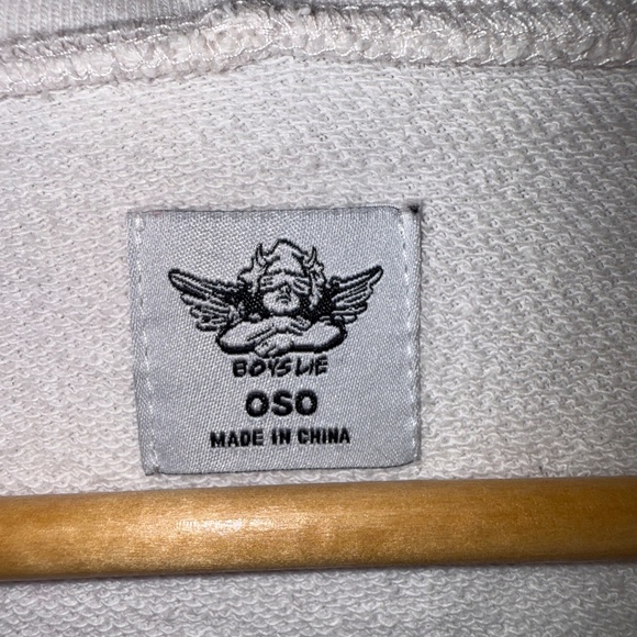 Boys Lie Logo Hoodie One Size - Picture 3 of 3